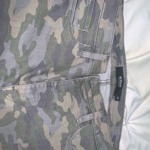 Camouflage Skinny Hudson Jeans